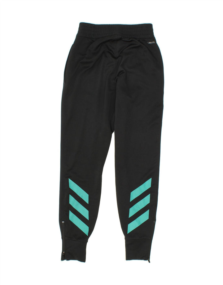 ADIDAS Mens Climalite Tracksuit Trousers Joggers XS  Black Polyester Vintage Adidas and Second-Hand Adidas from Messina Hembry 