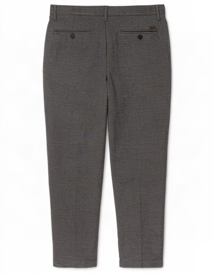 Marks & Spencer Straight Chino-bukser til mænd W34 L26 Grå