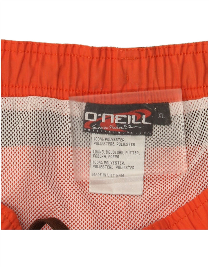 O'Neill Badeshorts til mænd XL Orange Colourblock Polyester