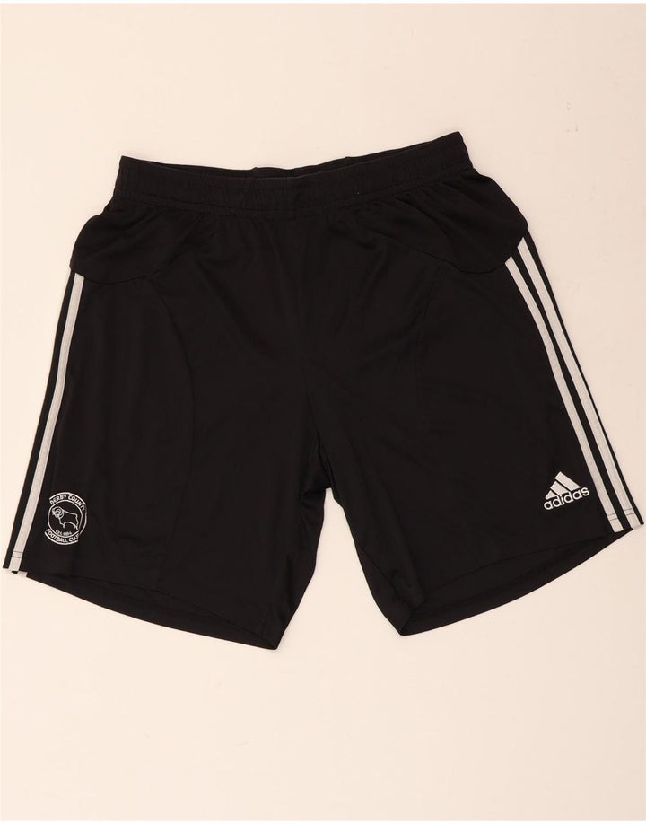 ADIDAS Herre Derby County Sports Shorts XL Sort Polyester