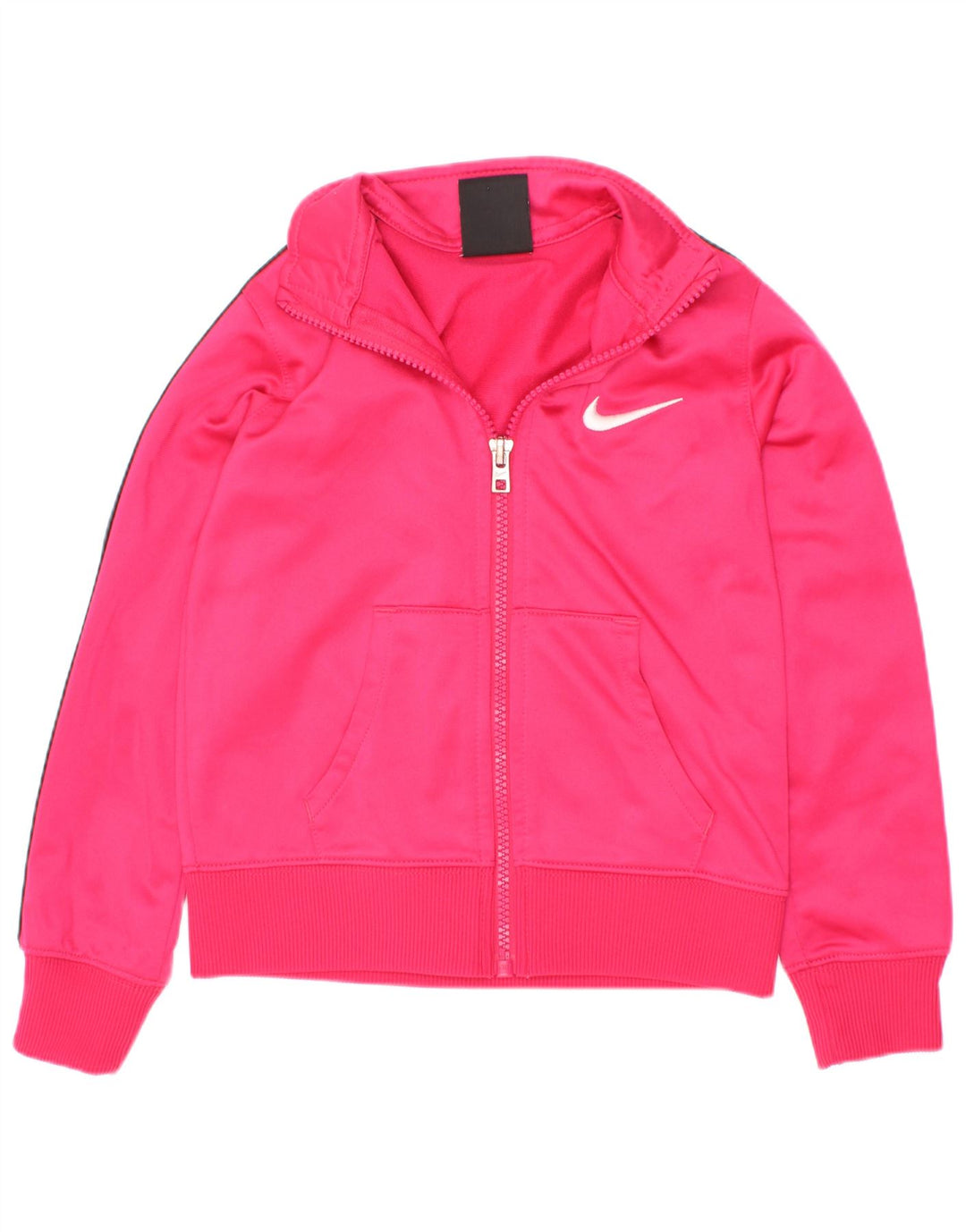 Nike træningsdragt topjakke til piger 3-4 år XS Pink Colourblock Polyester