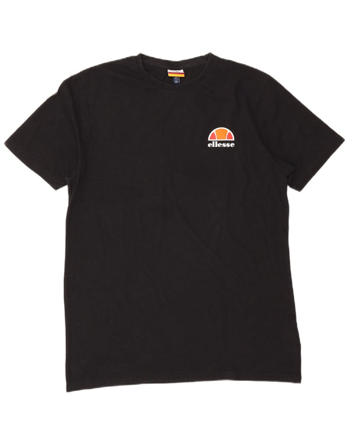 Ellesse Herre T-Shirt Top Stor Sort