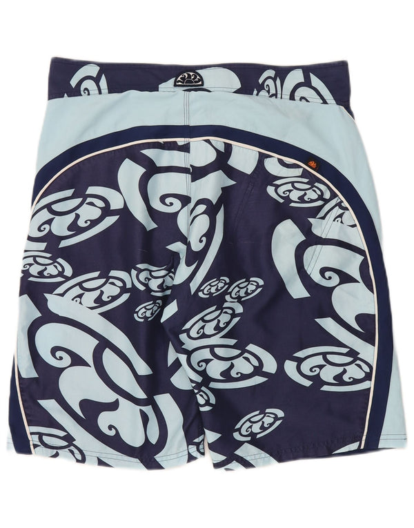 Sundek Badeshorts til mænd Large Navy Blue Colourblock Polyester