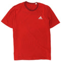 Adidas Herre T-shirt Top Large Rød Bomuld
