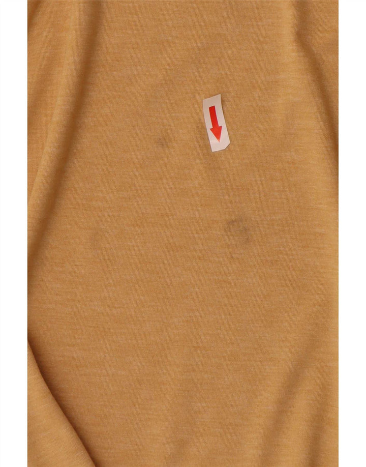 Puma Herre Grafisk T-Shirt Top 2XL Gul Flecked Polyester
