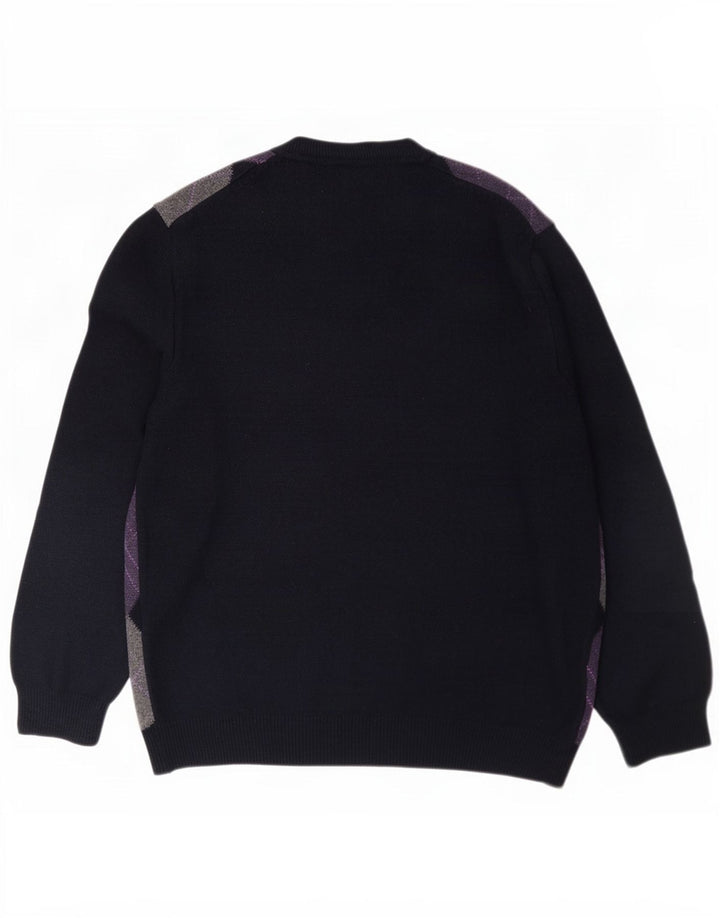 Marks & Spencer Herre Blue Harbor V-hals sweater Medium Navy