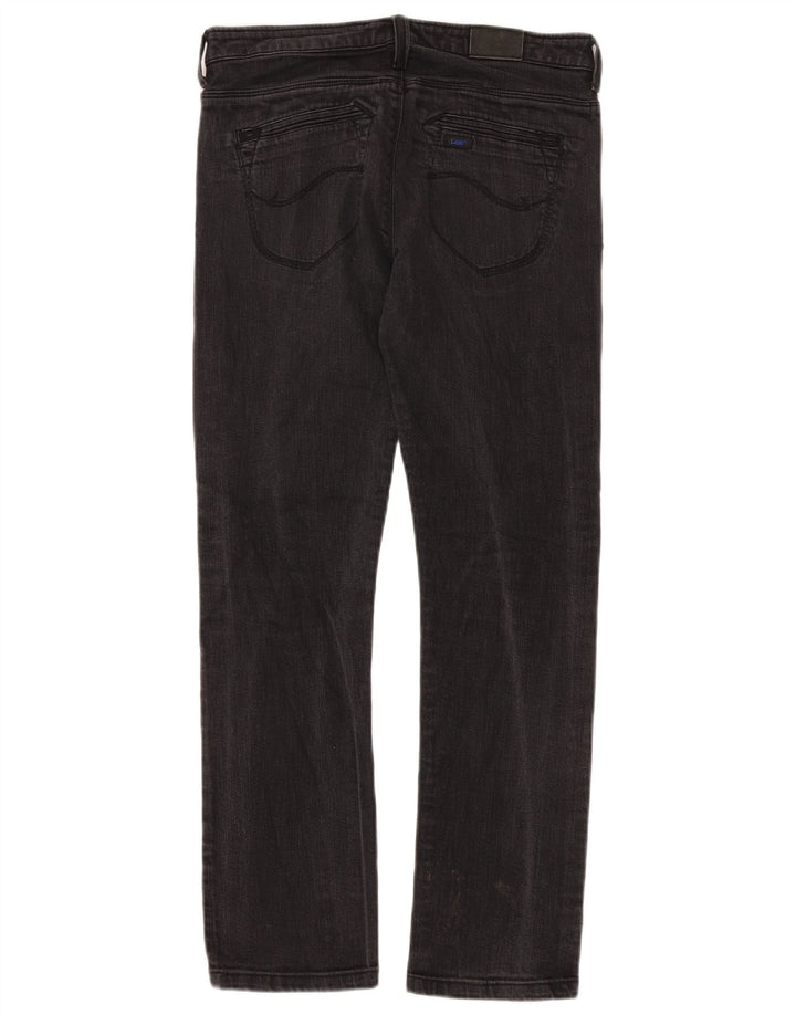 Lee Lige jeans til kvinder W29 L30 sort bomuld