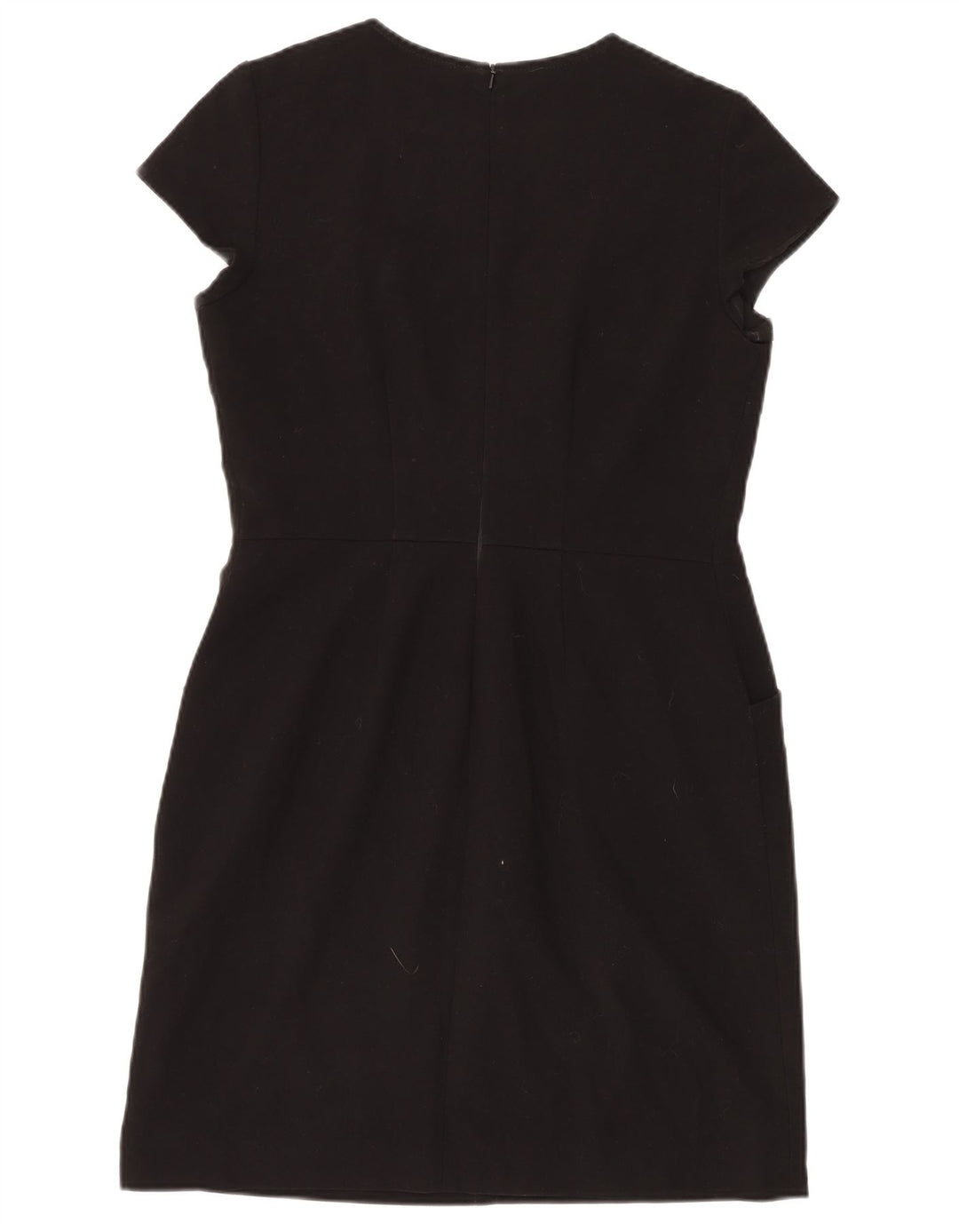 Boden Dame Skede Kjole UK 14 Stor Sort Polyester