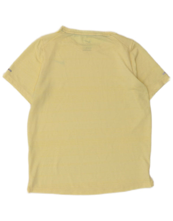 Nike Boys Dri Fit T-Shirt Top 10-11 år Medium Gul