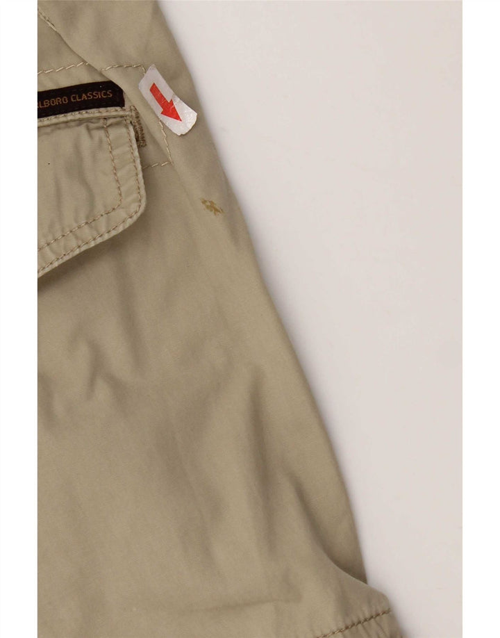 Marlboro Classics Herre Cargo Shorts W34 Large Khaki Bomuld