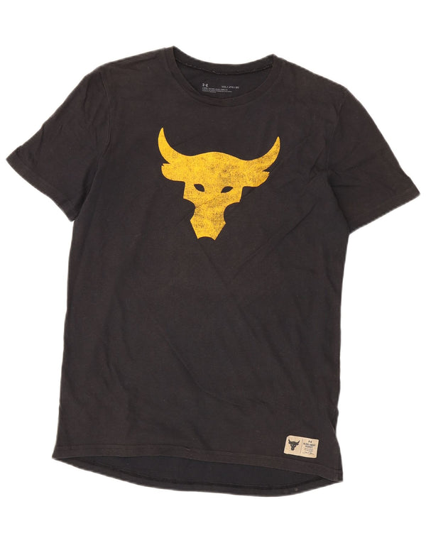 Under Armour Boys Grafisk T-Shirt Top 13-14 år XL Sort