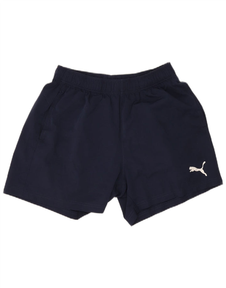 Puma Sportshorts til mænd, store marineblå polyester