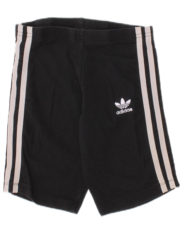 Adidas pigeshorts 7-8 år sort bomuldssport