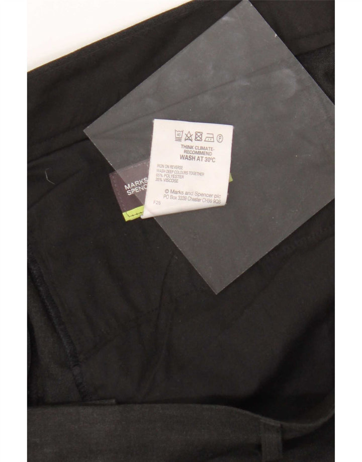 Marks & Spencer Skræddersyede lige jakkesæt til mænd W38 L31 Grå polyester