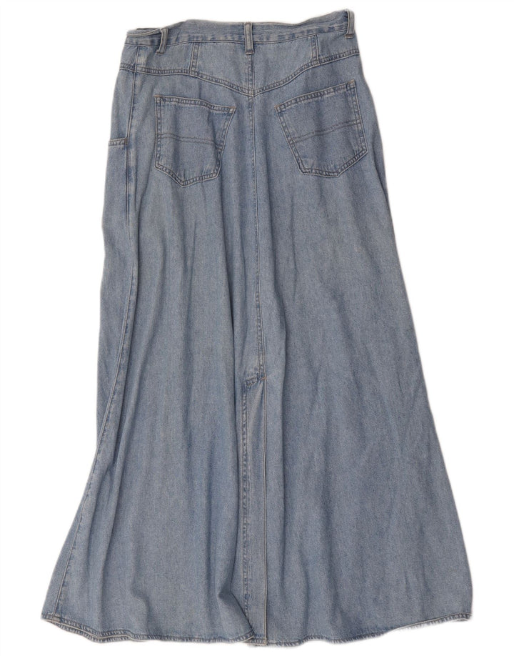 Jeps Dame Maxi Denim Nederdel EU 40 Medium W30 Blå