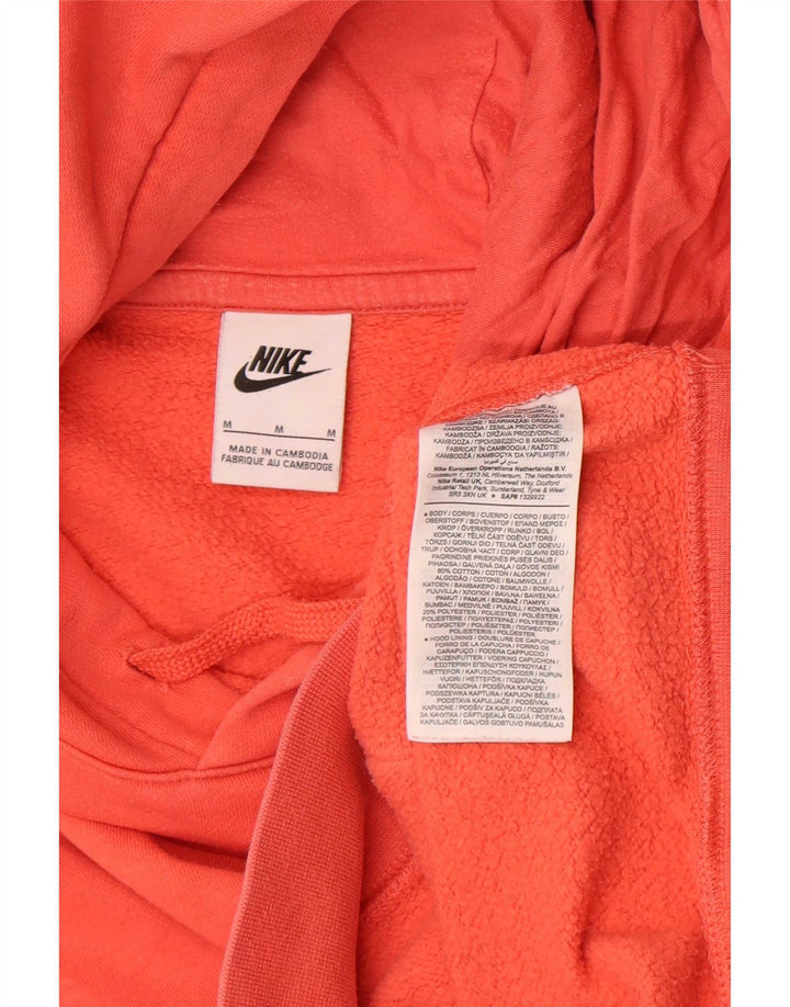 Nike Herre Regular Fit hættetrøje Jumper Medium Orange Bomuld
