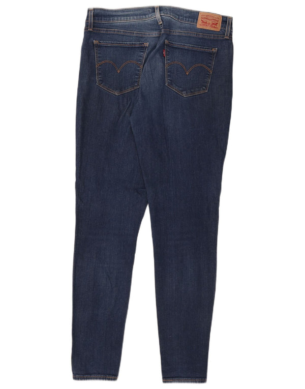 Levi's Dame 710 Super Skinny Jeans W31 L30 Blå Bomuld