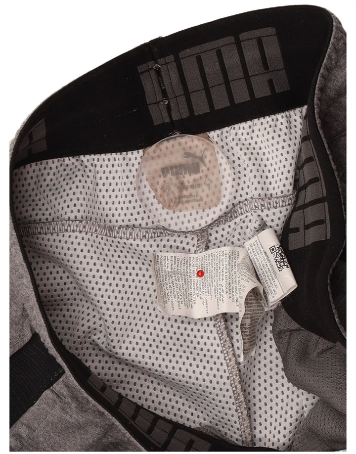 Puma Herre træningsdragt Bukser Medium Grey Colourblock Polyester