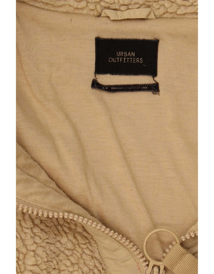 Urban Outfitters Fleecejakke til mænd UK 36 Small Beige Polyester