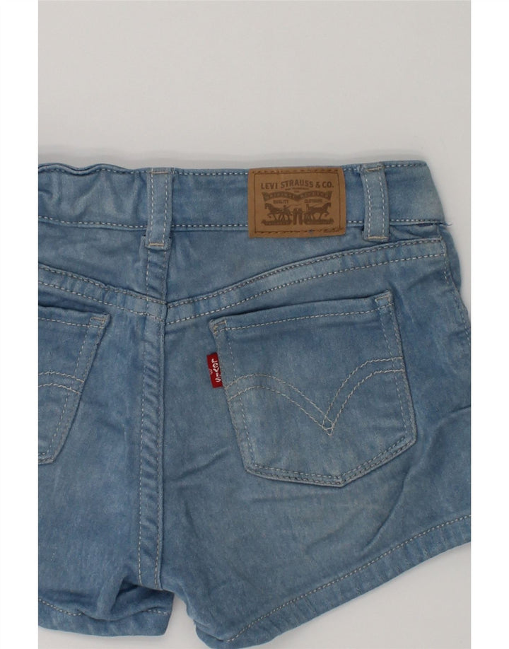 LEVI'S Girls Denim Shorts 5-6 Years W22  Blue Viscose | Vintage Levi's | Thrift | Second-Hand Levi's | Used Clothing | Messina Hembry 