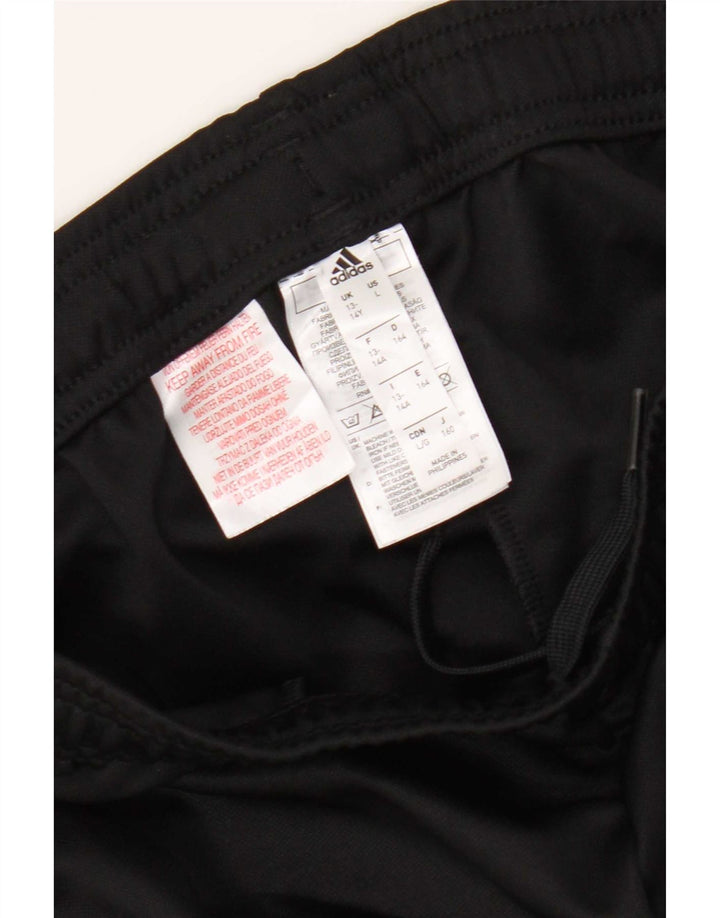 Adidas Boys Aeroready Tracksuit Bukser 13-14 år Sort Polyester