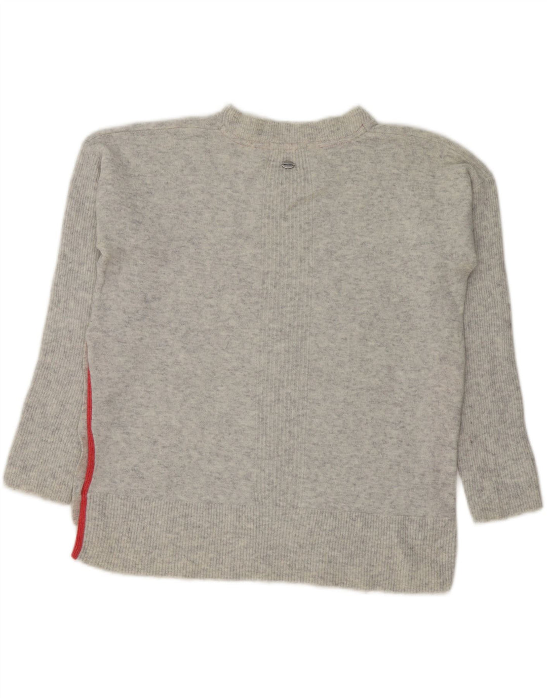 WHITE STUFF Womens Oversized Crew Neck Jumper Sweater UK 10 Small Grey Vintage White Stuff and Second-Hand White Stuff from Messina Hembry 