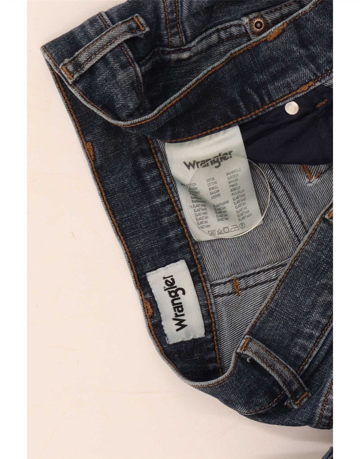 Wrangler Herre Texas Straight Jeans W36 L34 Blå Bomuld