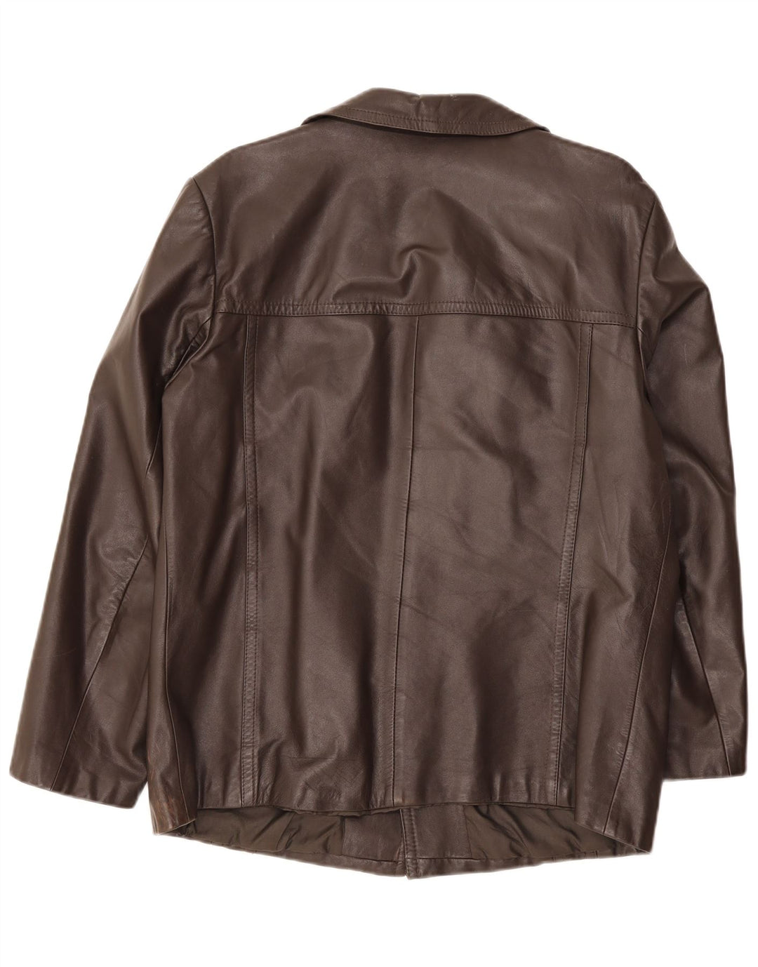 Vintage herre læderjakke UK 38 Medium Brown