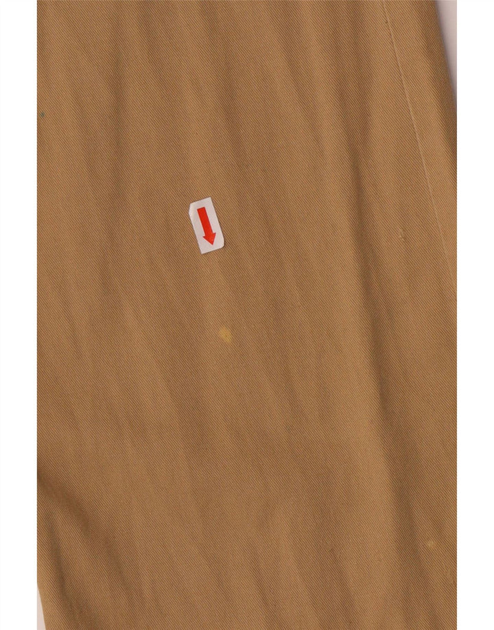 DC Mens Straight Chino Trousers W34 L31 Beige Cotton
