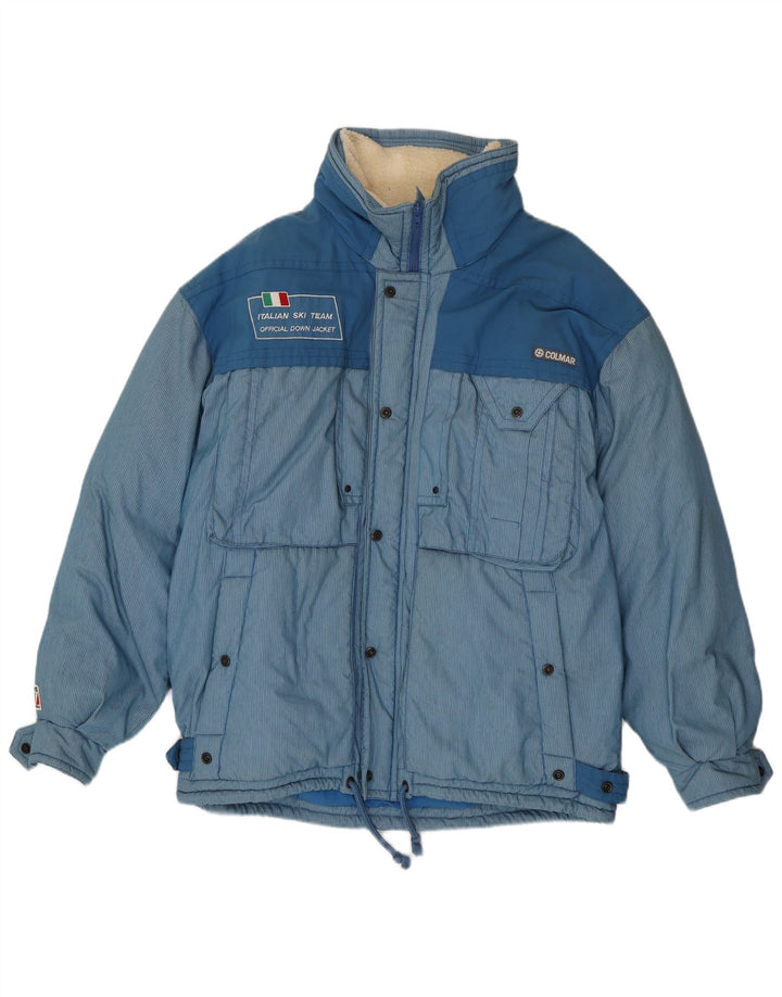 Colmar Herre Italia Skijakke IT 54 Stor Blå Colourblock