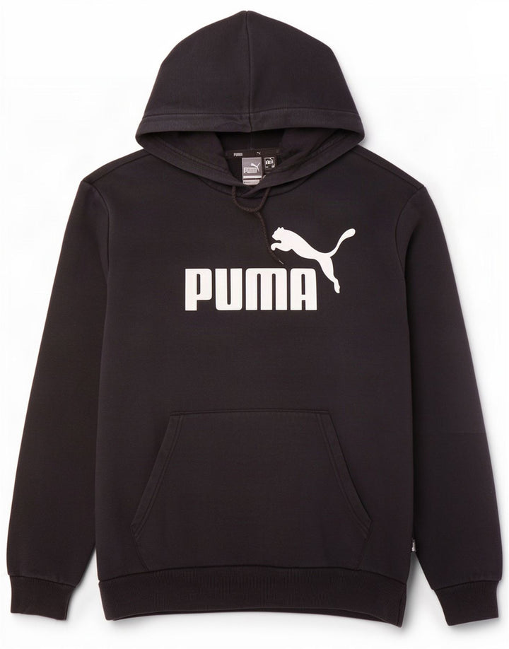 Puma Grafisk hættetrøje til mænd mellem sort