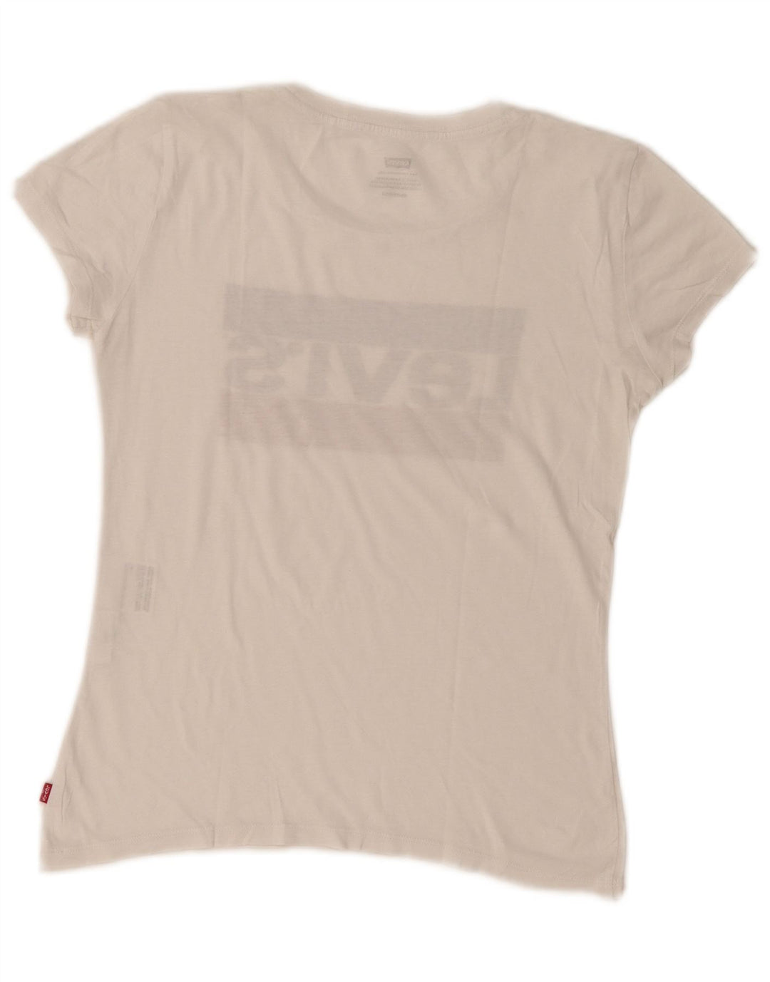 Levi's Grafisk T-shirt top til kvinder DK 6 XS Hvid
