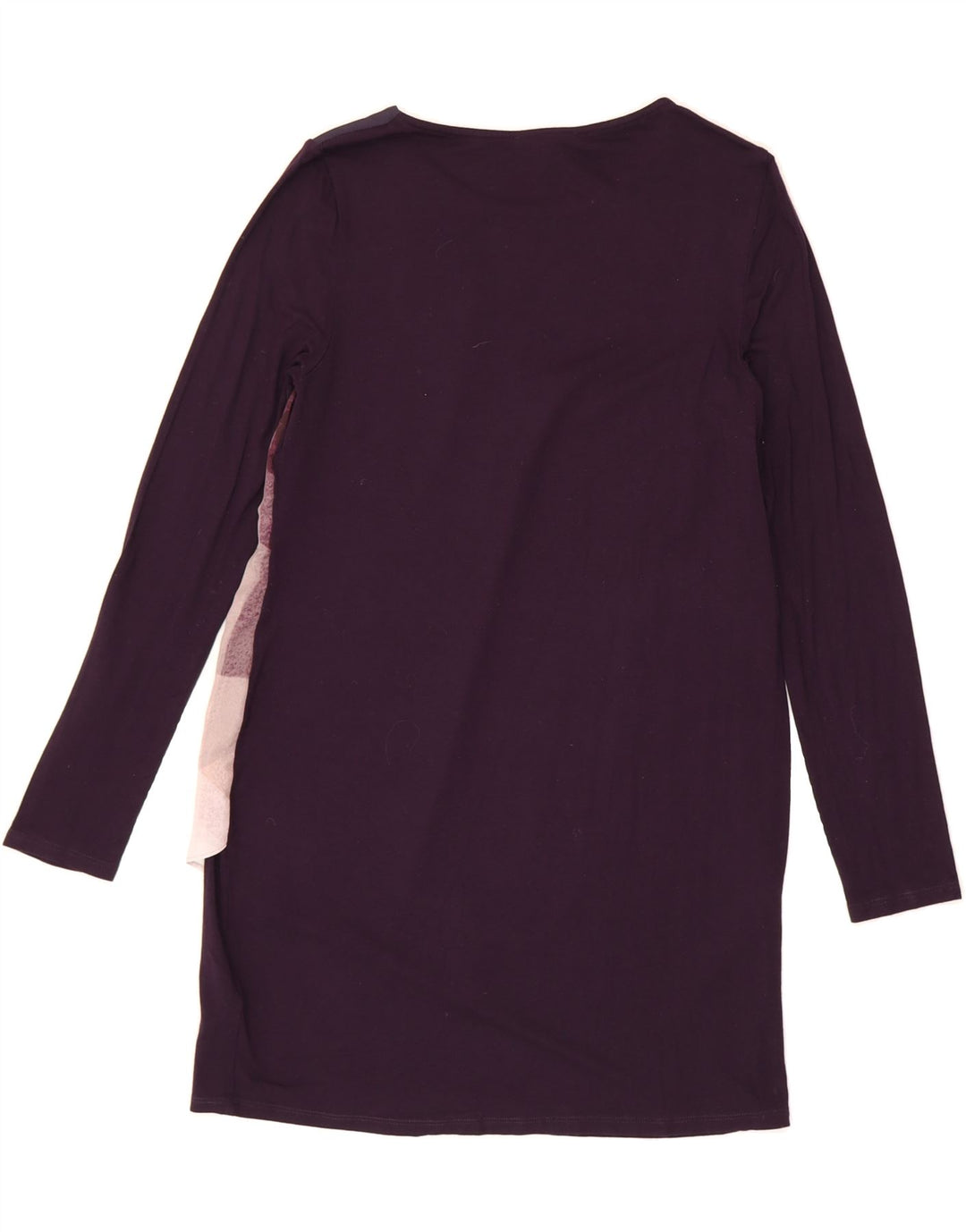 PHASE EIGHT Womens Long Sleeve Shift Dress UK 10 Small  Purple Colourblock Vintage Phase Eight and Second-Hand Phase Eight from Messina Hembry 