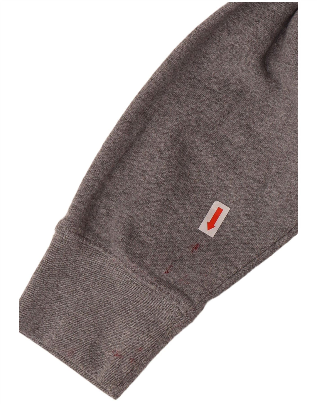 Vans Herre grafisk hættetrøje med lynlås lille grå bomuld