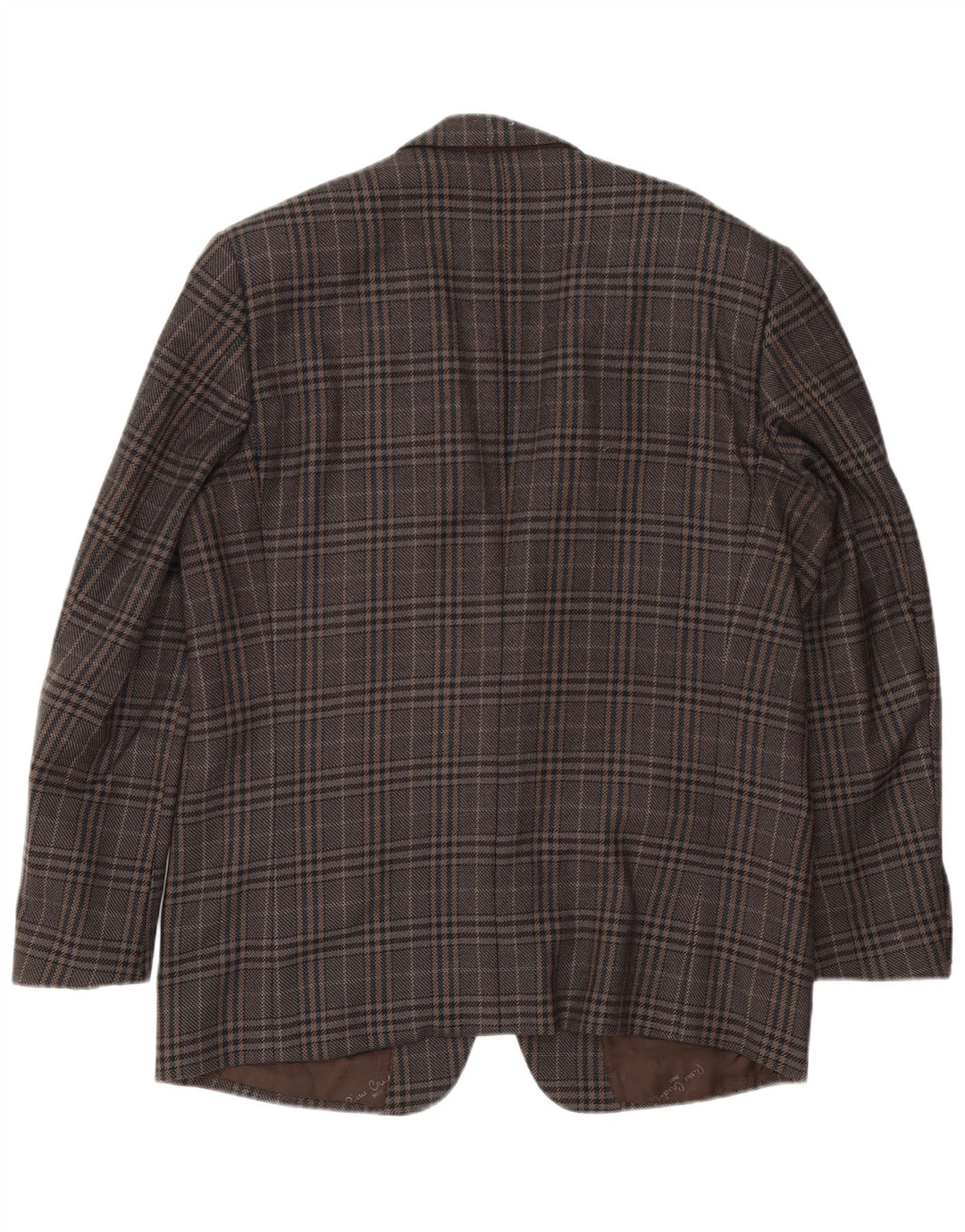 Pierre Cardin Herre 2-knaps blazerjakke UK 40 Large Brown Houndstooth