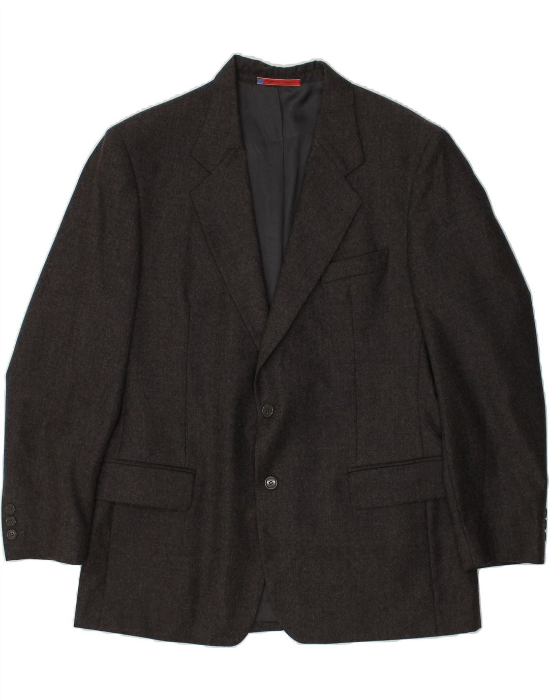 UNGARO Mens Slim 2 Button Blazer Jacket IT 52 XL Grey New Wool | Vintage Ungaro | Thrift | Second-Hand Ungaro | Used Clothing | Messina Hembry 