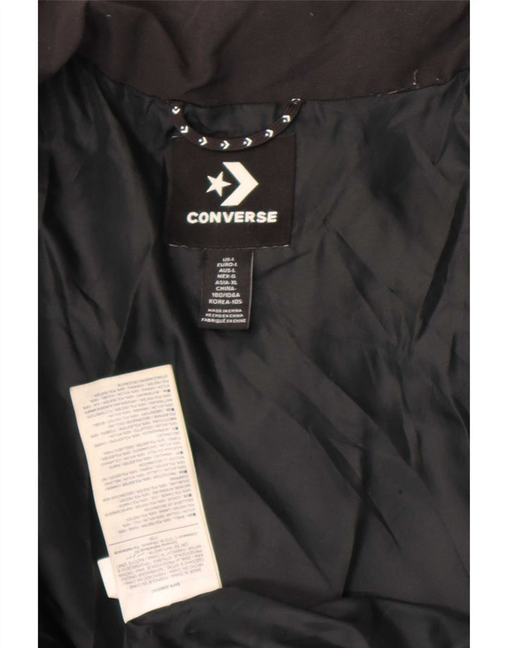 Converse Polstret Herrejakke UK 40 Large Green Colourblock Polyester