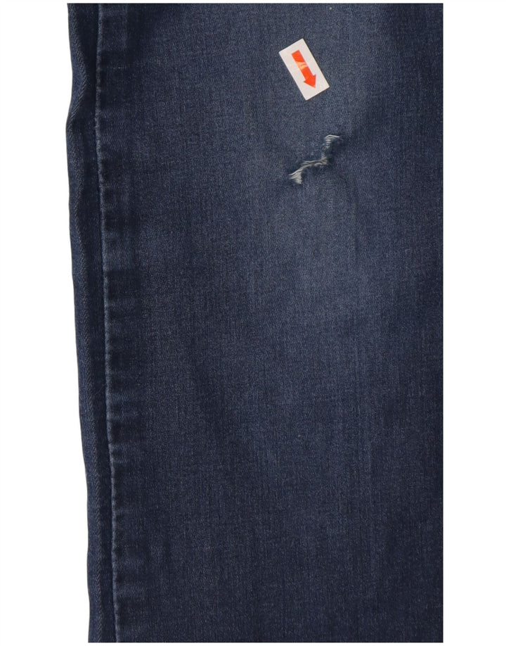 LEE Dame Platinum Label Straight Jeans US 6 Medium W30 L30 Blå Bomuld