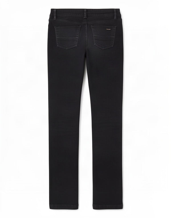 Refrigiwear Womens Slim Jeans W26 L30 Black Cotton