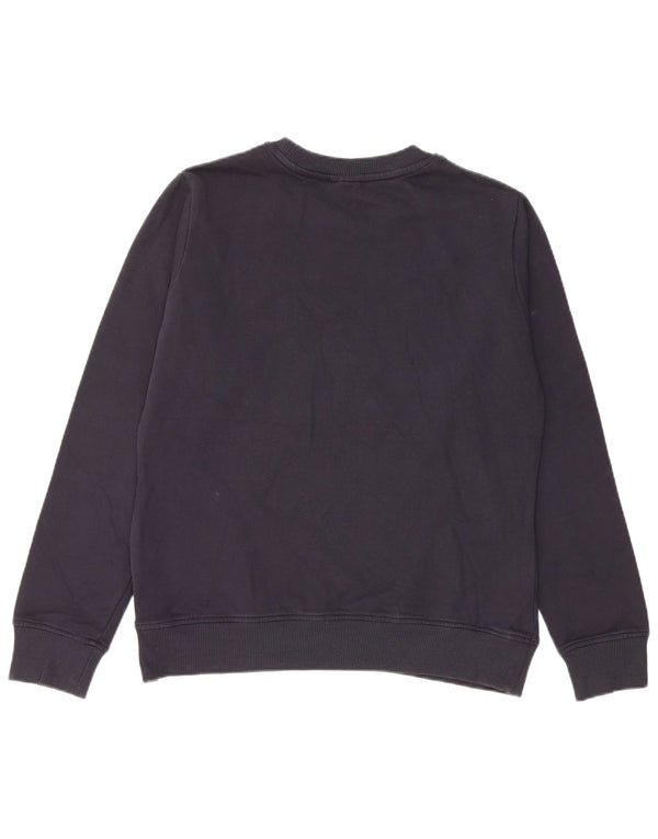 Napapijri Herre Sweatshirt Jumper Medium Navyblå Bomuld