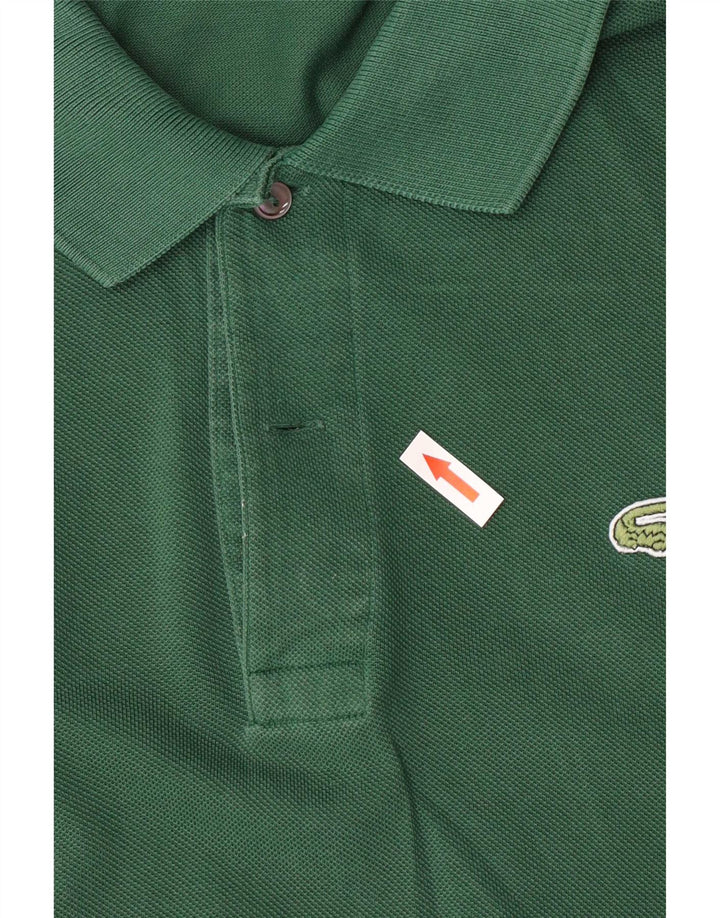 Lacoste herre poloskjorte str. 4 Medium grøn bomuld