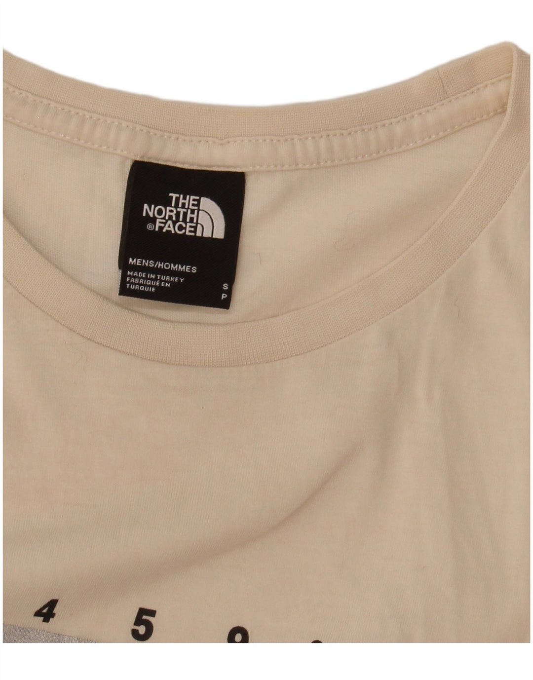 The North Face Herre Grafisk T-Shirt Top Lille Hvid