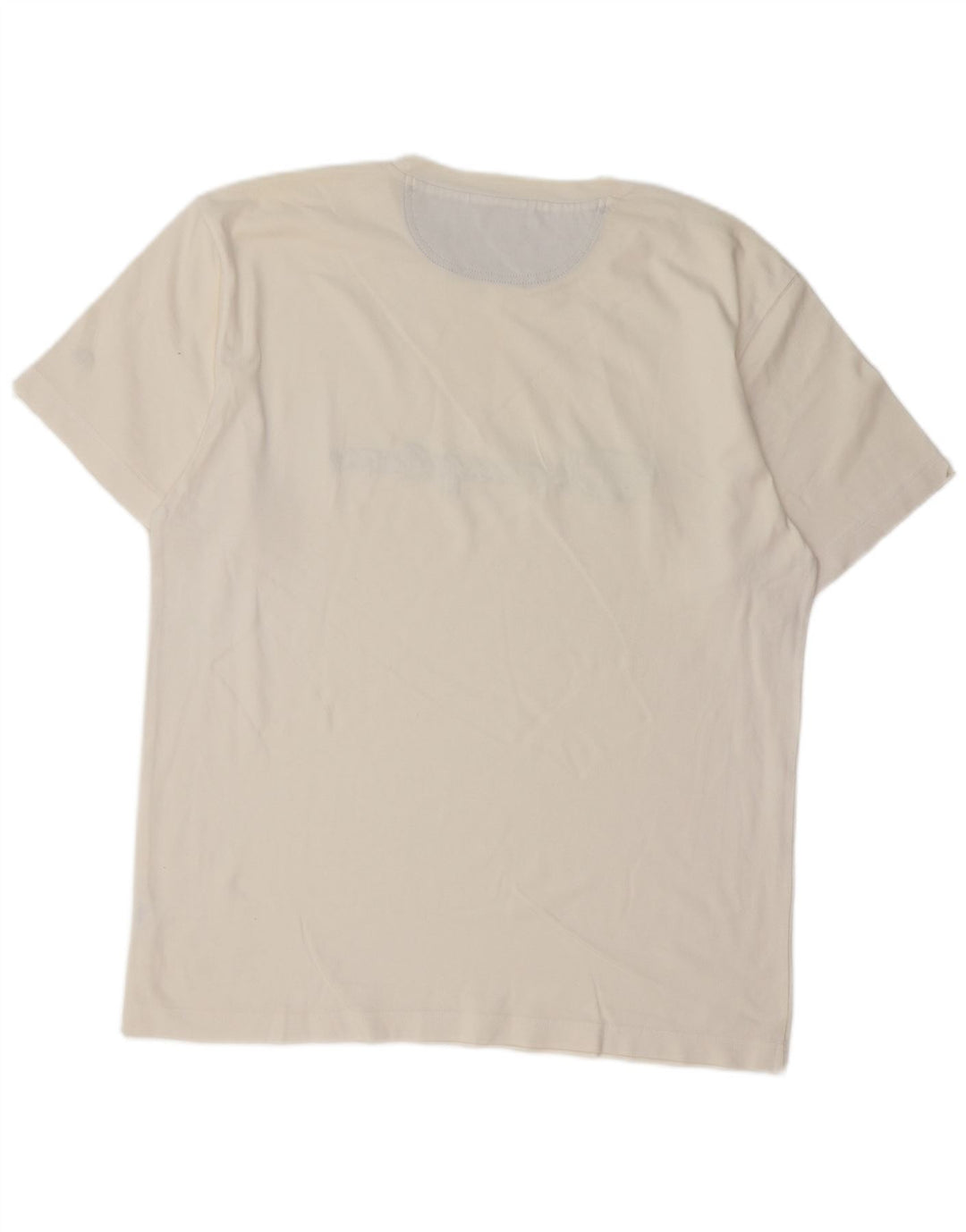 CHAMPION Herre Grafisk T-Shirt Top XL Hvid Bomuld