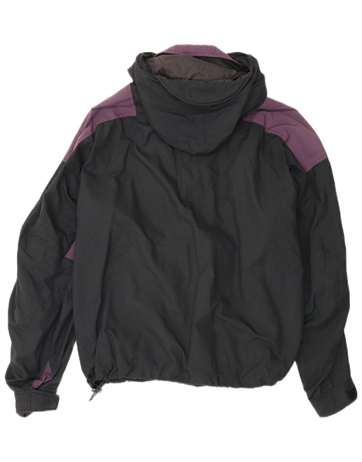 Sierra Designs Herre Windbreaker Jacket UK 38 Medium Black Colourblock