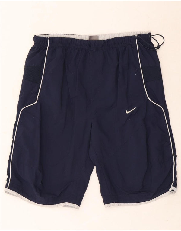 Nike sportsshorts til mænd, medium marineblå nylon