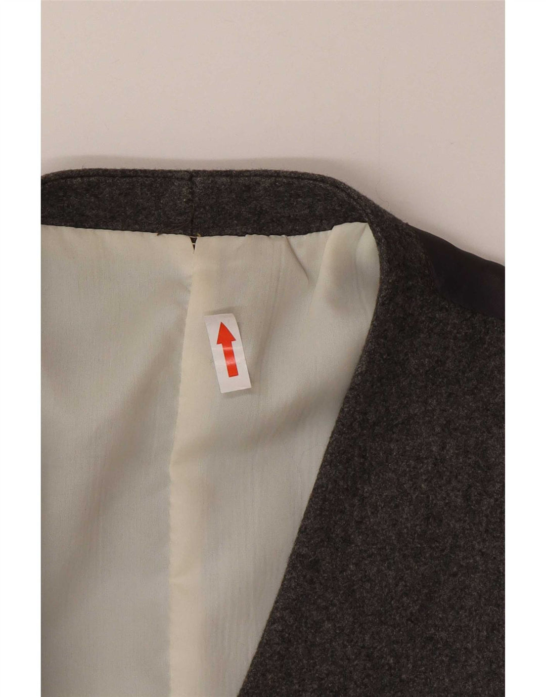 Vintage herrevest lille grå