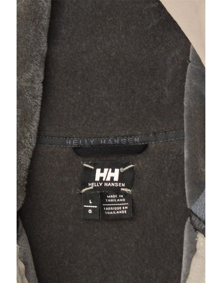 HELLY HANSEN Herre Hættevindjakke UK 40 Stor Grå Polyester