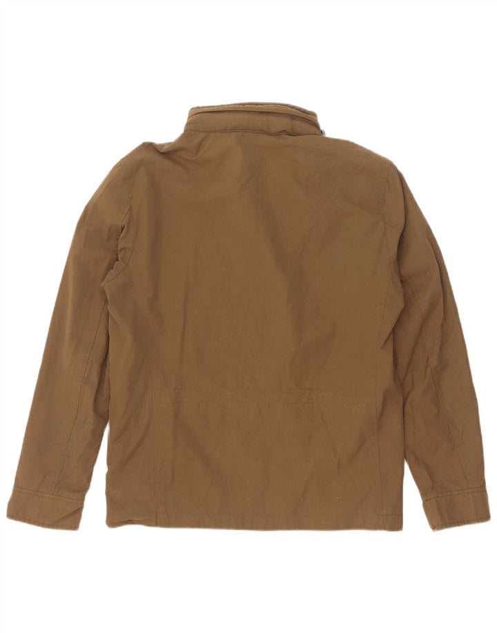 Zara Herre Utility Jacket UK 36 Small Khaki Polyester