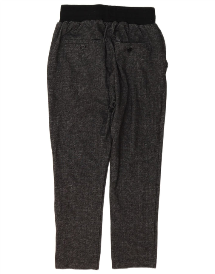 Zara Herre Cropped Trousers Medium W31 L24 Grå Polyester
