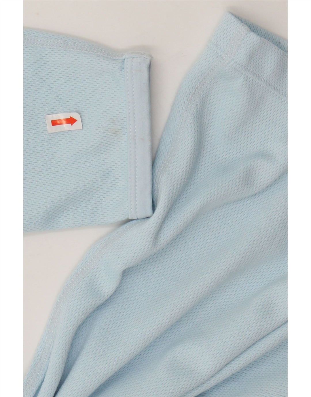 NIKE Dame Dri Fit Top Langærmet US 12/14 Large Blue Polyester